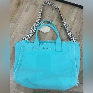 Pretty Simple Blue Tote Bag